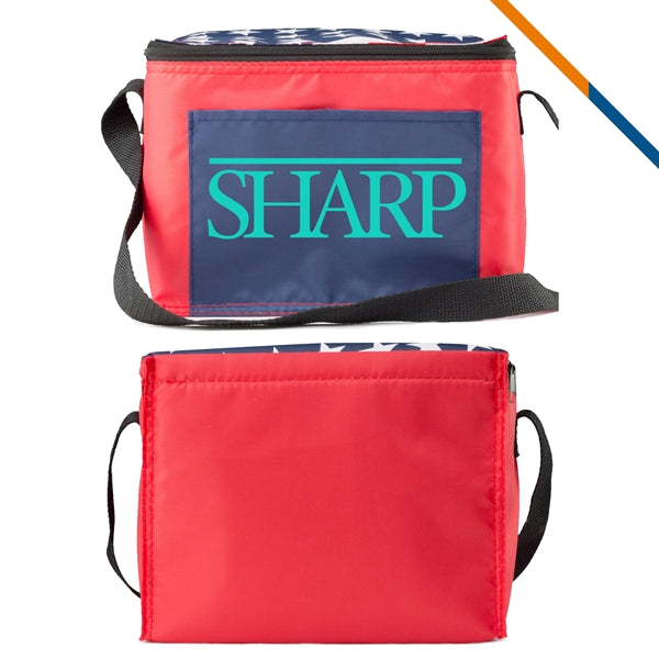 American Flag Lunch Bags