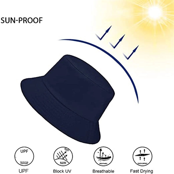 Travel Cotton Bucket Cap