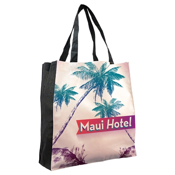 Medium Vibrant Color 9oz Cotton Tote Bag