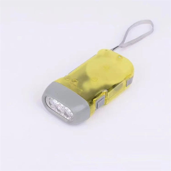 Manual LED Flashlight