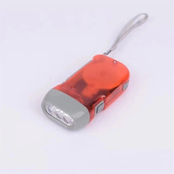 Manual LED Flashlight