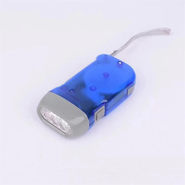 Manual LED Flashlight