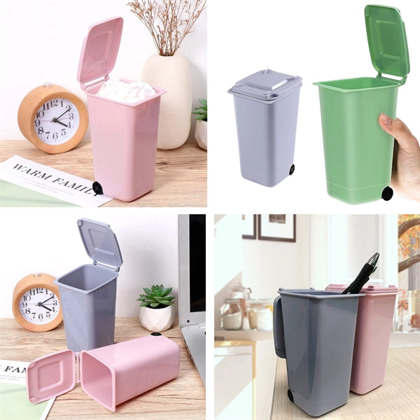 Mini Desktop Garbage Trash Bin
