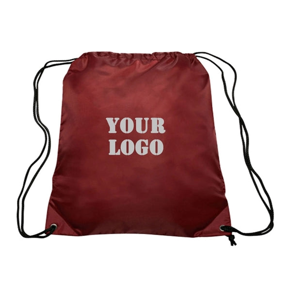 16.5" x 14" Polyester Drawstring Bag