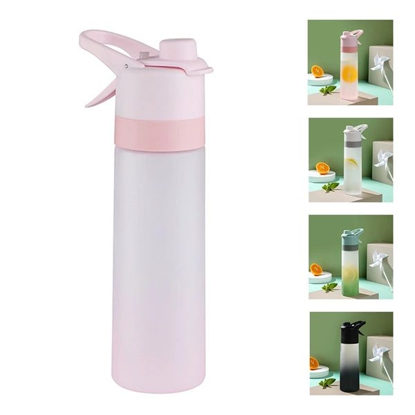 21Oz Mist And Sip Function Misting Water Bottle With No Leak