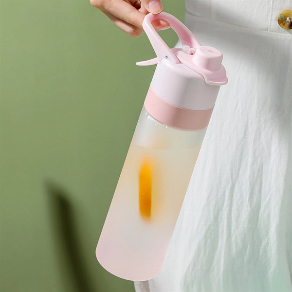 21Oz Mist And Sip Function Misting Water Bottle With No Leak