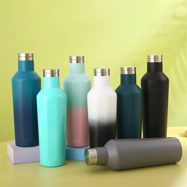 17oz/500ML Stainless Steel Wine Bottle