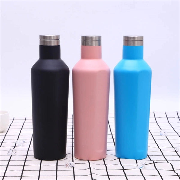 17oz/500ML Stainless Steel Wine Bottle