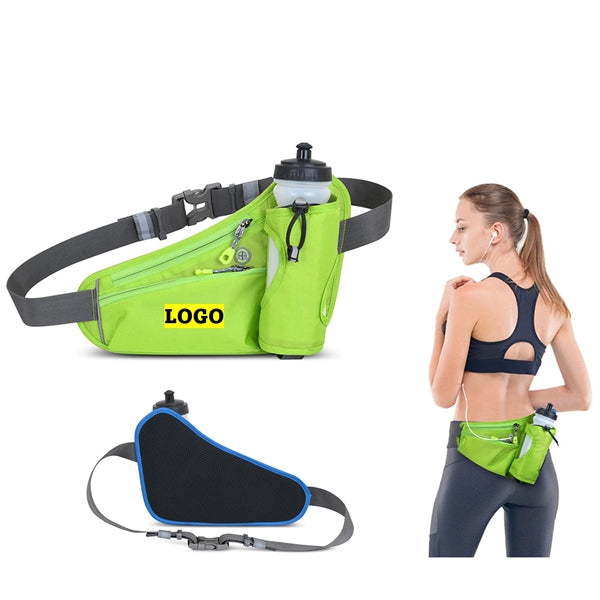 Running Belt Hydration Waist Pack With Water Bottle Holder
