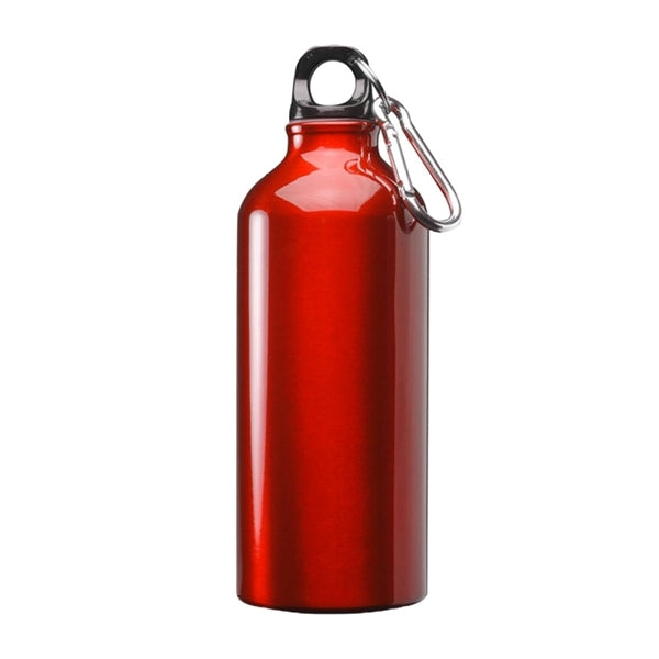 Aluminum Water Bottle with Carabiner, 20 oz.