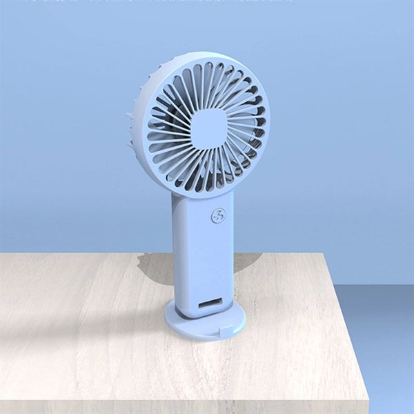 USB Rechargeable Lightweight Wearable Handheld Mini Fan