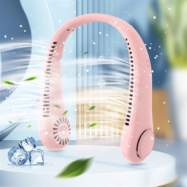 Hands Free Bladeless Cooling Personal Portable Neck Fan