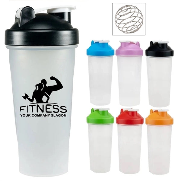Plastic Mix and Shake Sports Water Bottle
