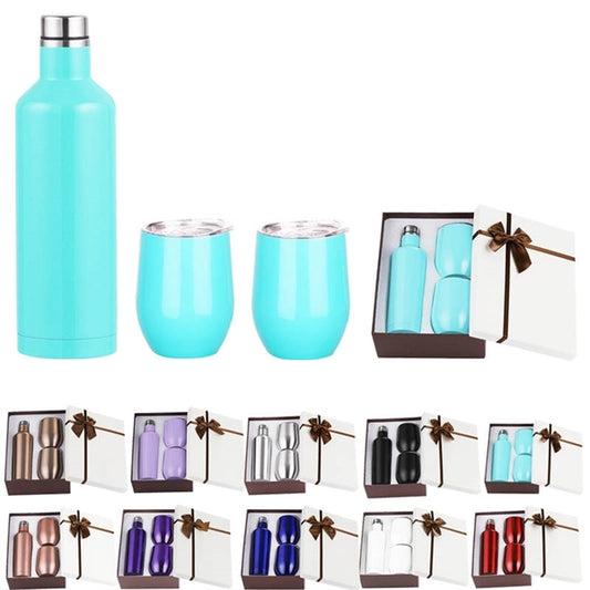 Beverage Lovers/Barware Gift Set- Wine Bottle And Glass