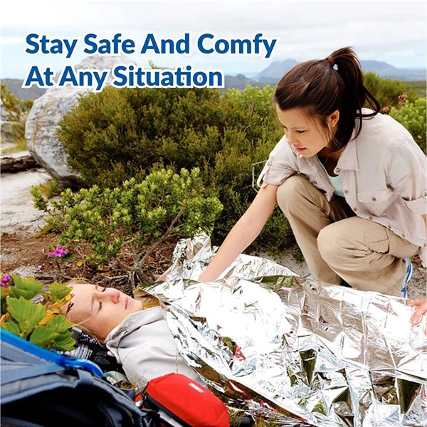 Emergency Thermal Blankets For Outdoor Survival