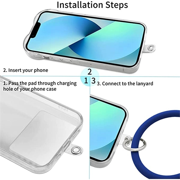 Silicone Loop Phone Lanyard