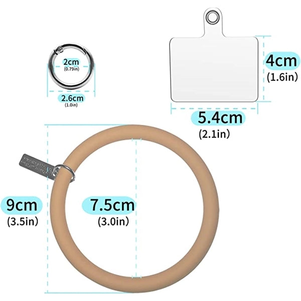 Silicone Loop Phone Lanyard