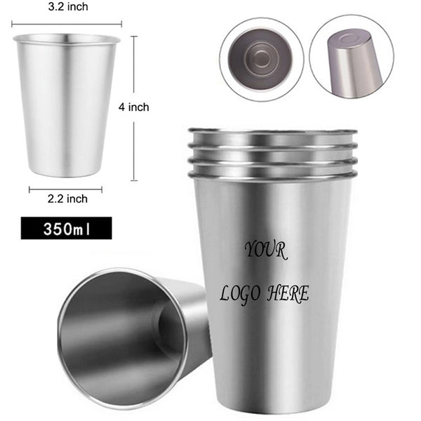 12 Oz Stainless Steel Cup