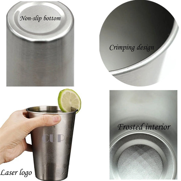 12 Oz Stainless Steel Cup