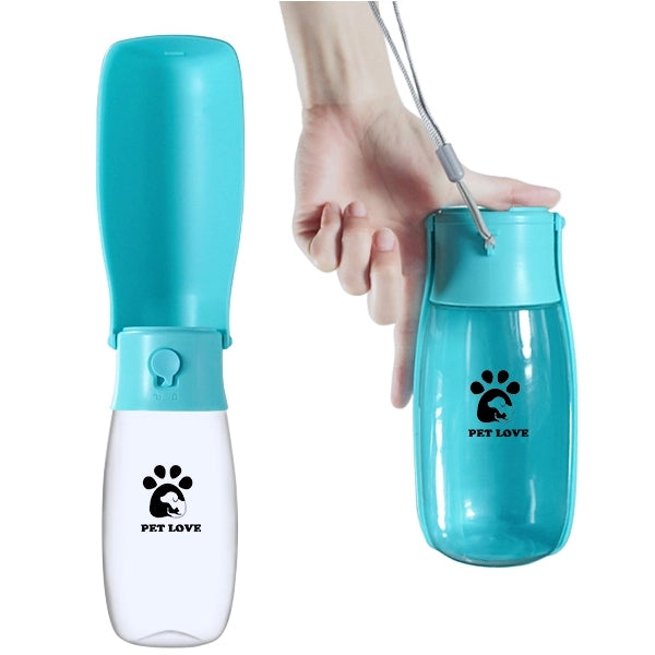19 OZ Foldable Dog Water Bottle