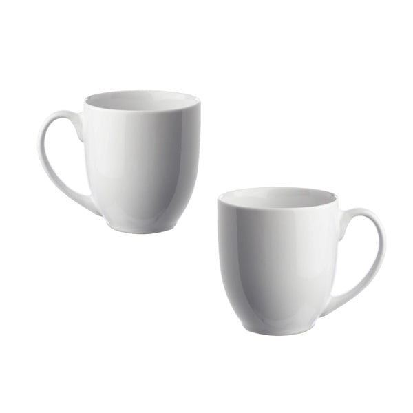 Glossy Bistro Stoneware Mug, 16 oz.
