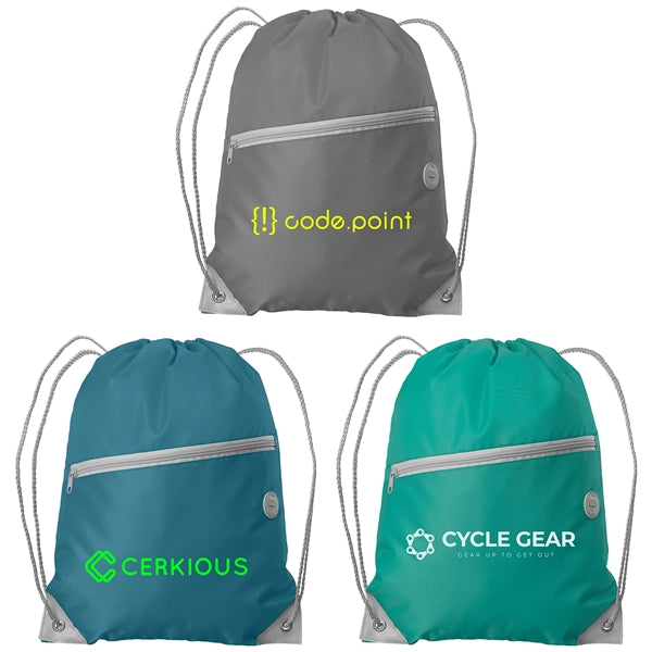 Daypack RPET - Drawstring Backpack - Silkscreen