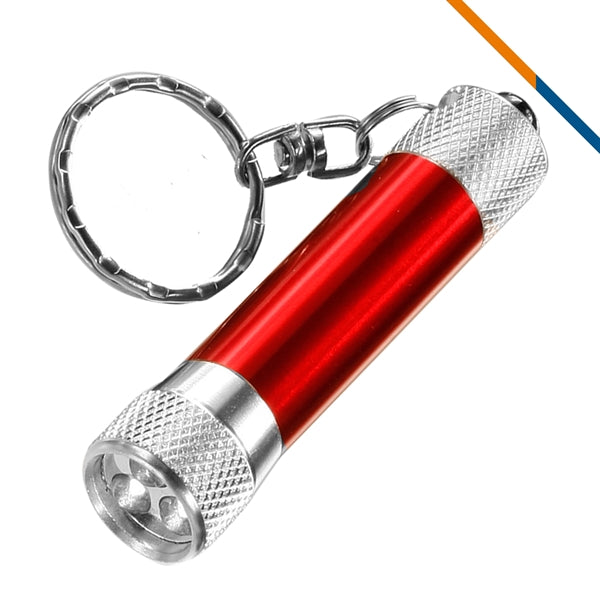 Bling LED Flashlight Keychain