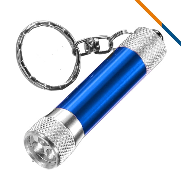 Bling LED Flashlight Keychain