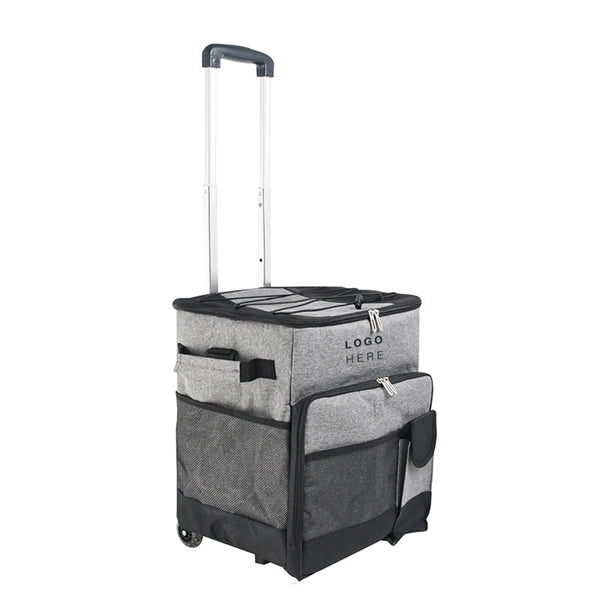 37QT Large Capacity Portable Rolling Cooler