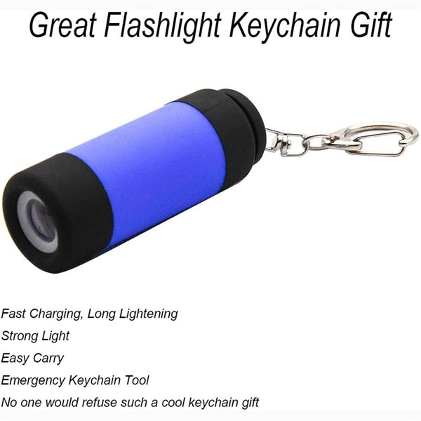 Rechargeable Led Keychain Flashlight