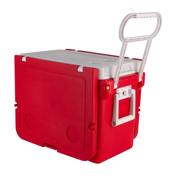Outdoor Picnic Cooler With Folding Table