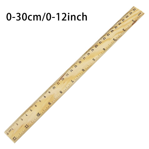 Eco-Friendly Wooden Yardstick Wood Straight Measuring Ruler