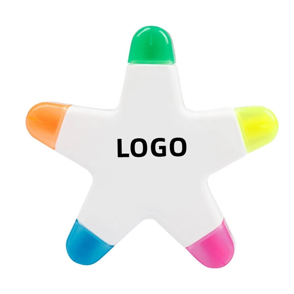 Logo Five-Pointed Star Highlighter