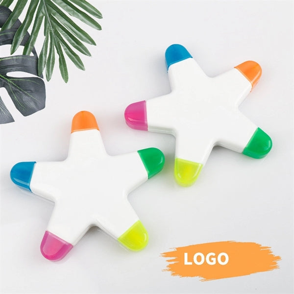 Logo Five-Pointed Star Highlighter