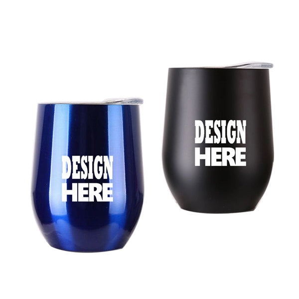 12 oz Stainless Steel Thermos Mug