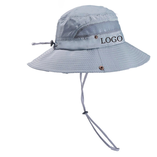 Men & Women's Bucket Hat With Mesh Sides