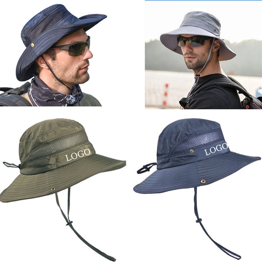 Men & Women's Bucket Hat With Mesh Sides