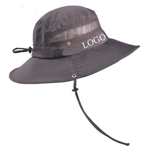 Men & Women's Bucket Hat With Mesh Sides