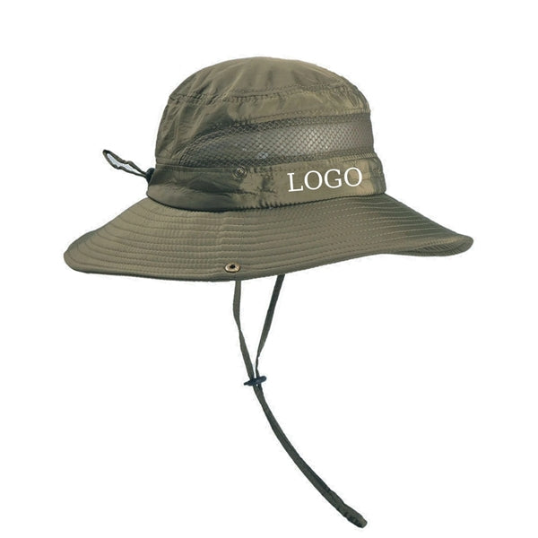 Men & Women's Bucket Hat With Mesh Sides