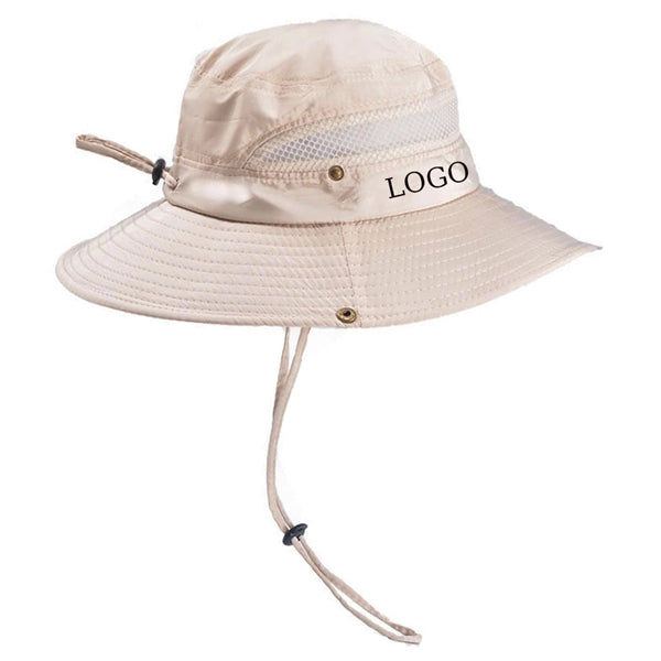 Men & Women's Bucket Hat With Mesh Sides
