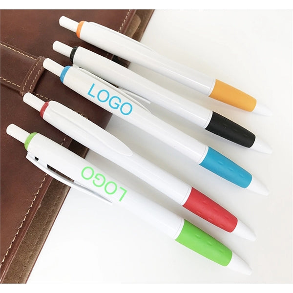 Plastic Grip Ballpoint Pens