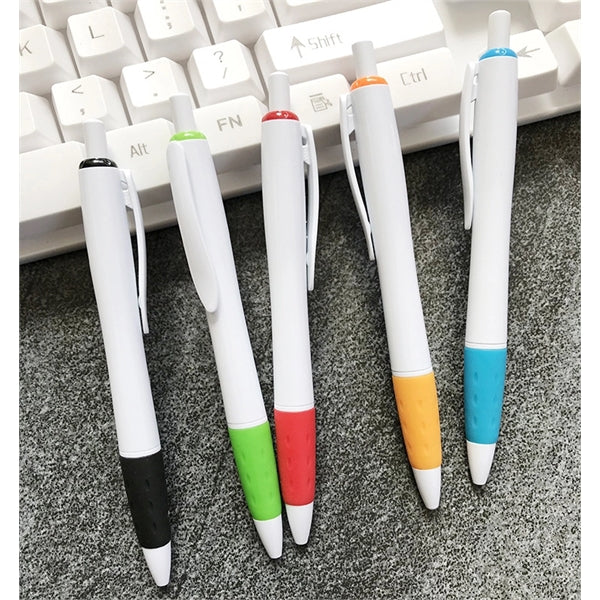 Plastic Grip Ballpoint Pens