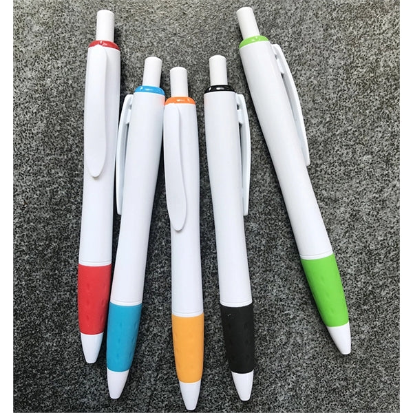 Plastic Grip Ballpoint Pens