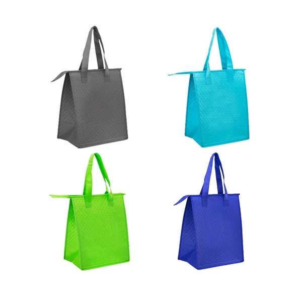 Insulated Tote Bag with Zipper