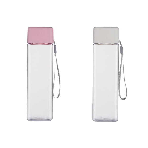 Square Plastic Water Bottle