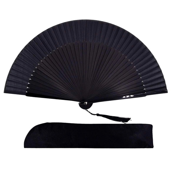 Bamboo Silk Folding Hand Fan