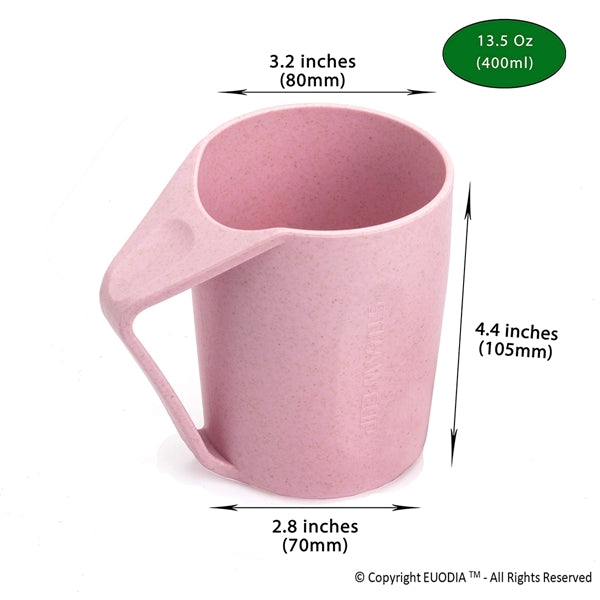 Wheat Straw Plastic Coffee Cups