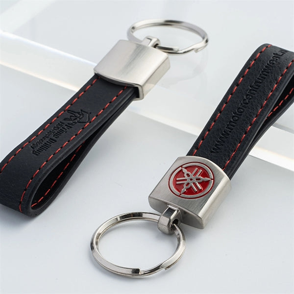 PU Leather Keychain Key Ring