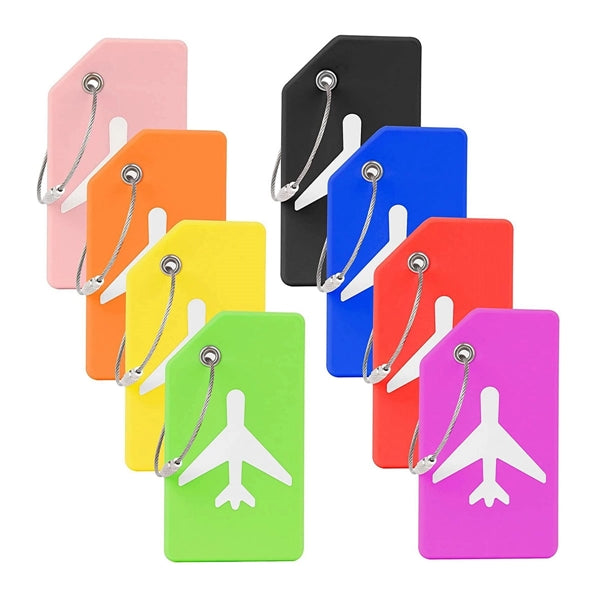 Soft PVC Luggage Suitcase Identification Tag