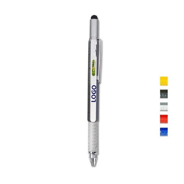6 in 1 Multitool Pen w/ Capacitance Head